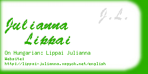 julianna lippai business card